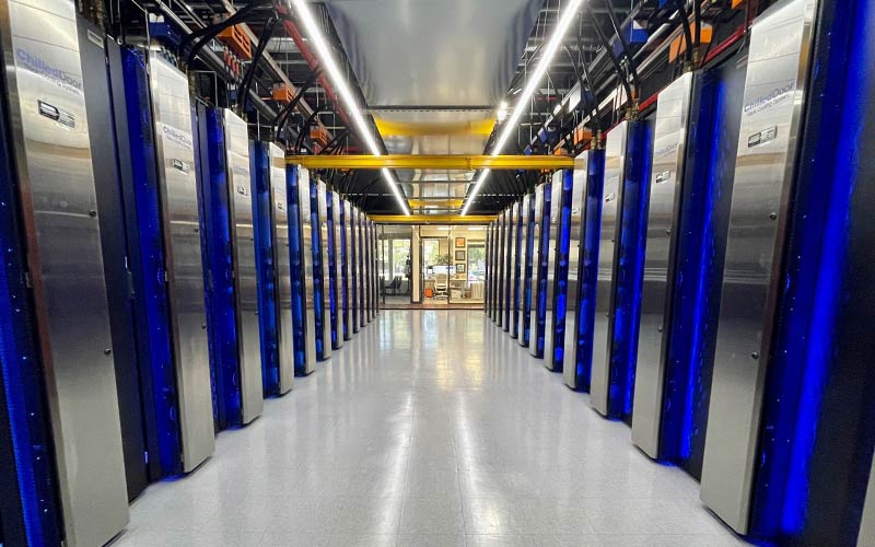 Photo of Server Cloud data center and offices